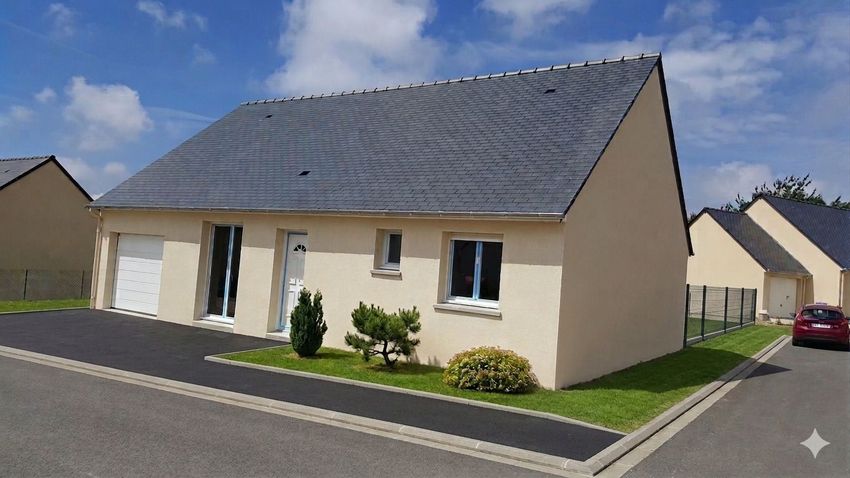 Image Façade à  maison individuelle de Valognes