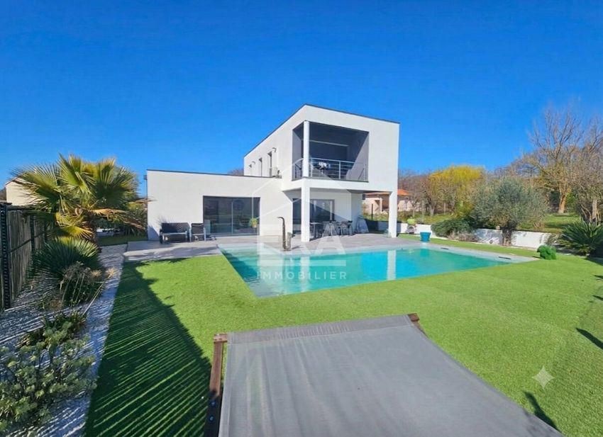 Image Piscine à  maison individuelle de Montberon