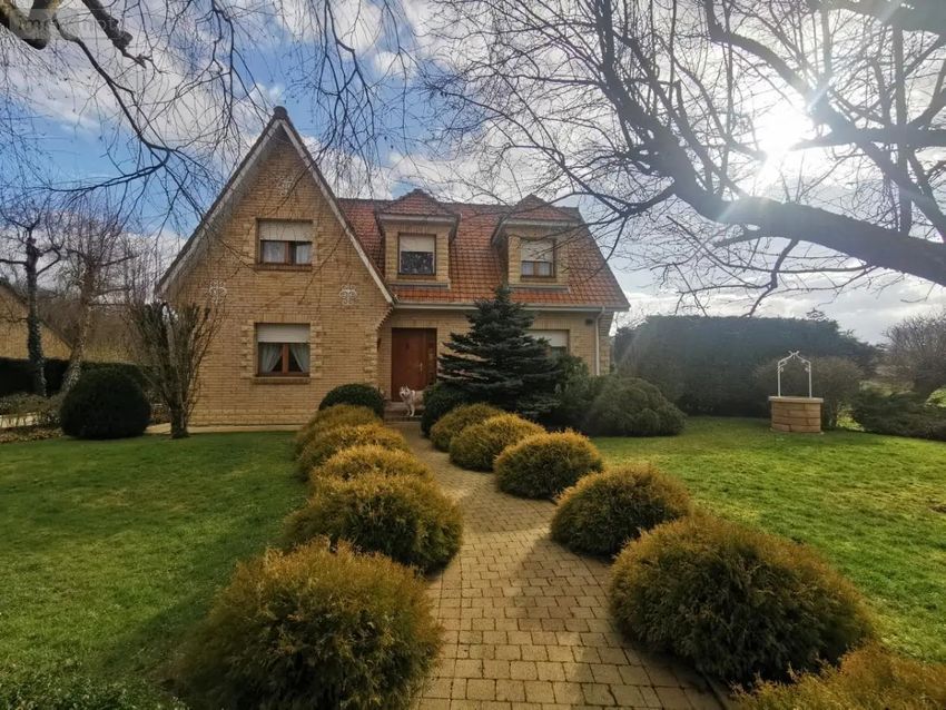 Image Façade à  maison individuelle de Bienvillers-au-Bois