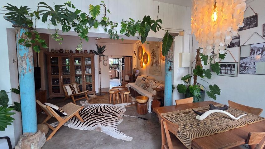 Image Salon à  maison mitoyenne de Saint-Denis
