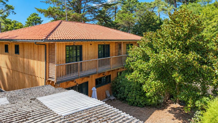 Image Façade à  maison individuelle de Lège-Cap-Ferret