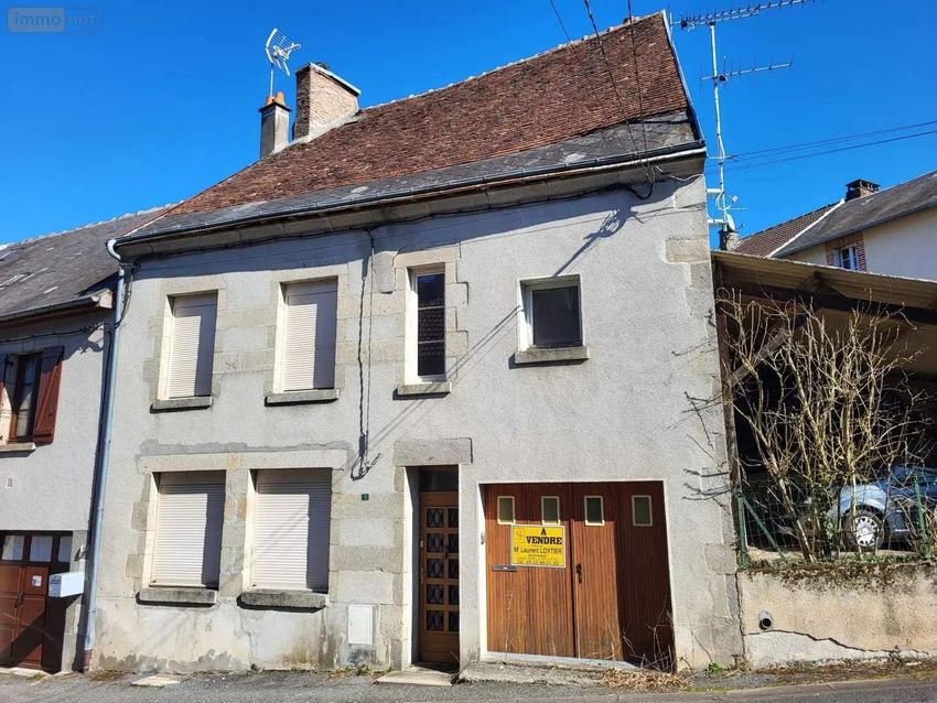 Image Façade à  maison individuelle de Saint-Vaury