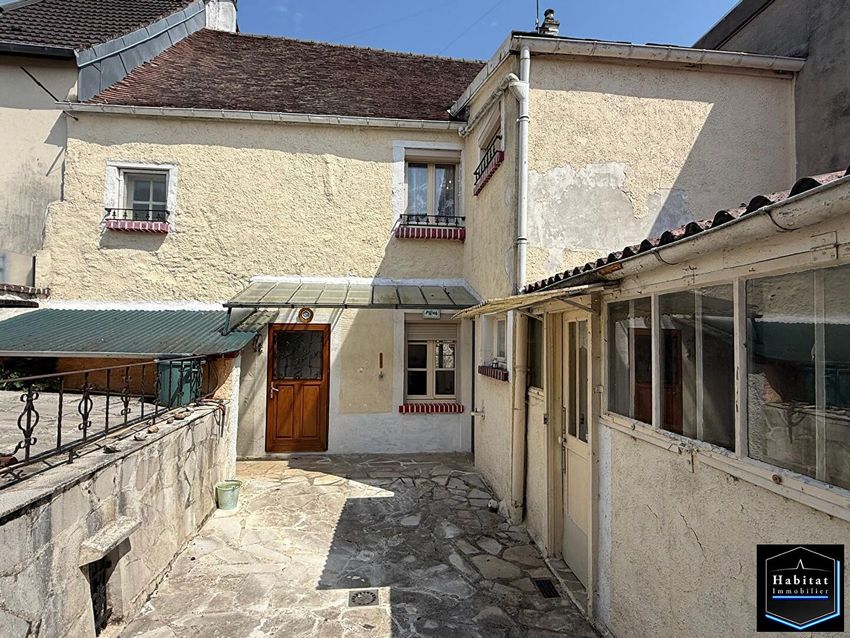 Image Façade à  maison mitoyenne de Baron