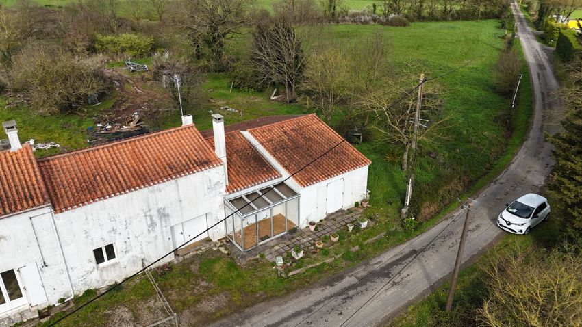 Image Façade à  maison individuelle de Saint-Christophe-du-Ligneron