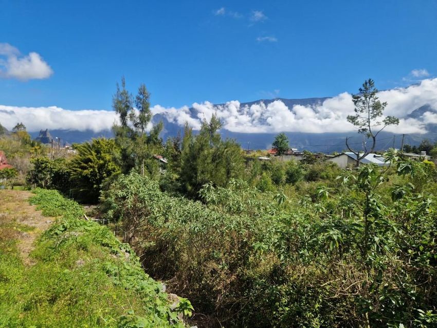 Image Vue à terrain de Cilaos
