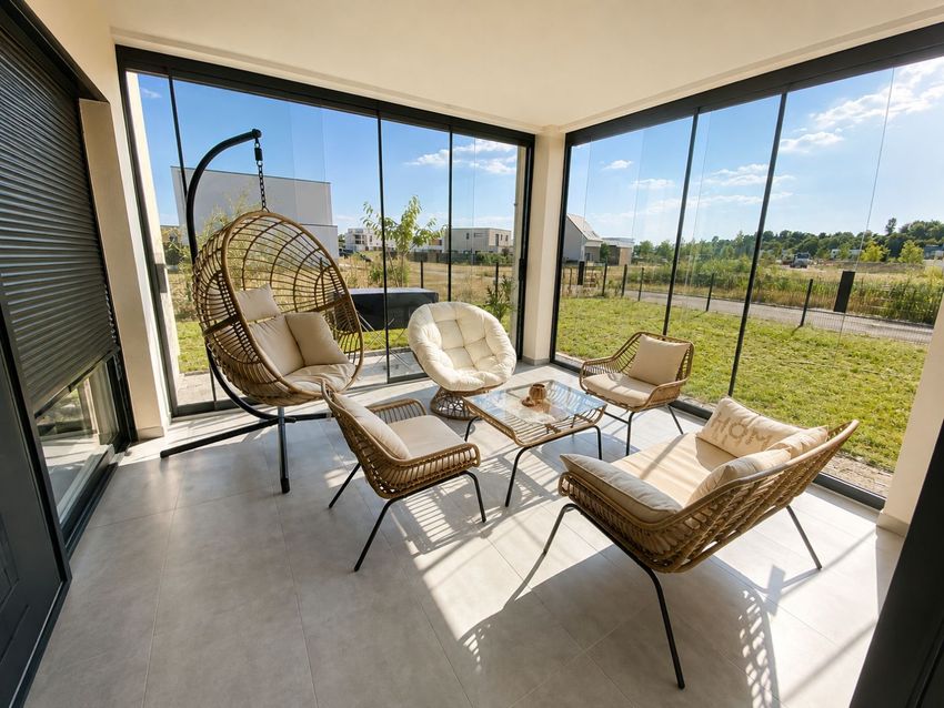 Image Terrasse à  maison individuelle de Ensisheim