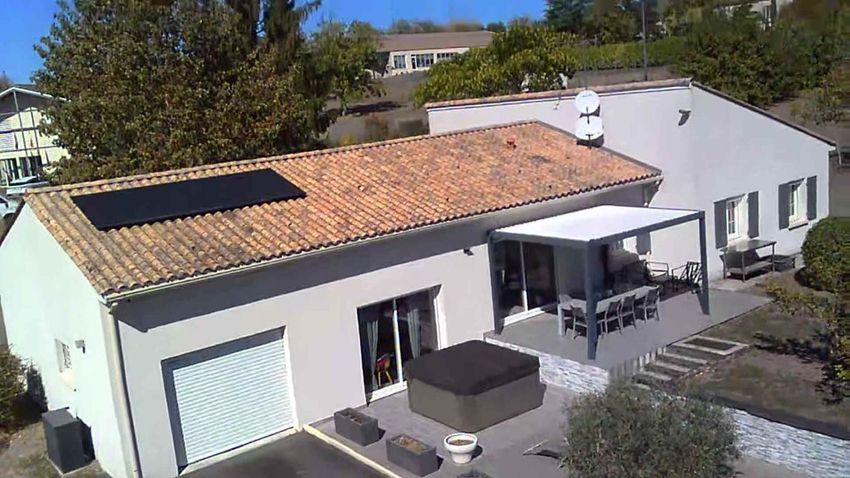 Image Façade à  maison individuelle de Chevanceaux