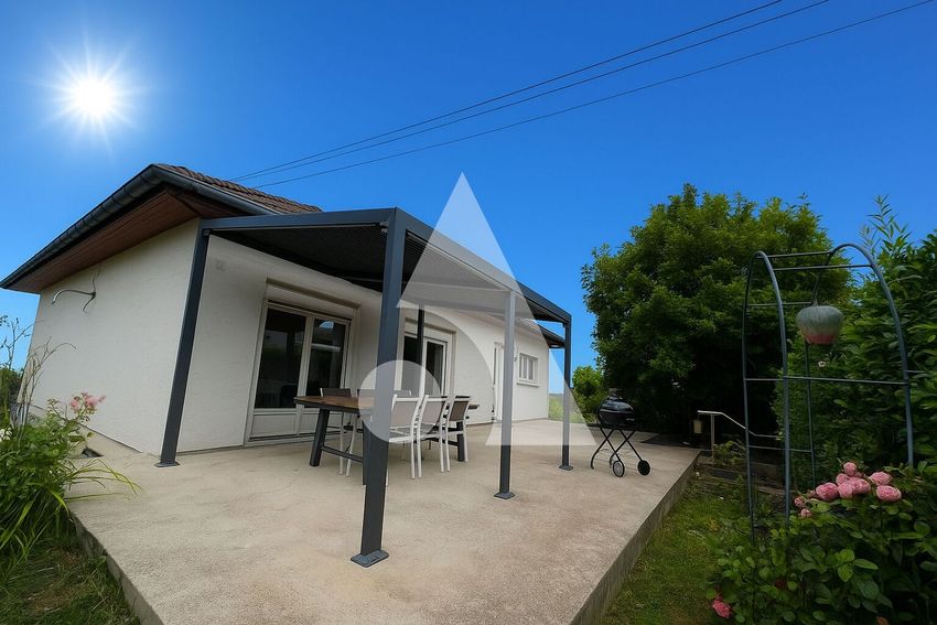 Image Façade à  maison individuelle de Beaucourt