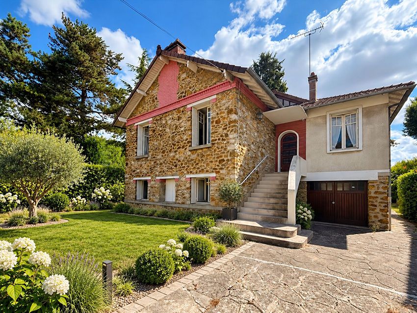 Image Façade à  maison individuelle de Verrières-le-Buisson