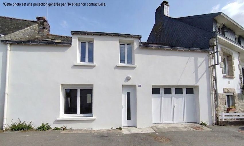 Image Façade à  maison individuelle de Muzillac
