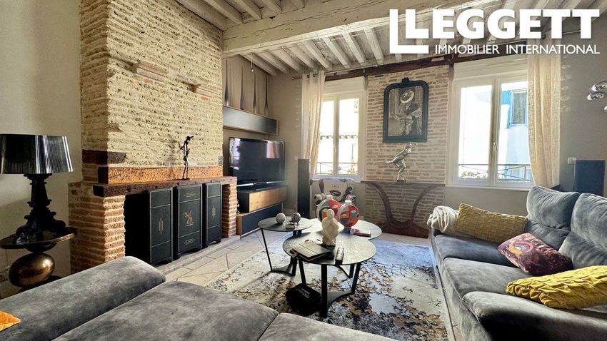 Image Salon à  maison de village de Molières