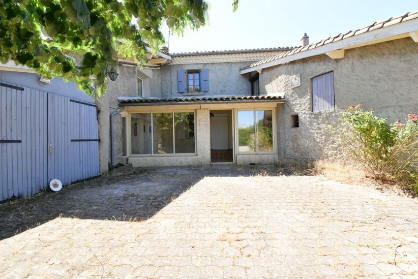 Image Façade à  maison individuelle de Saint-Marcel-lès-Valence