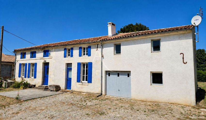 Image Façade à  maison individuelle de Burie