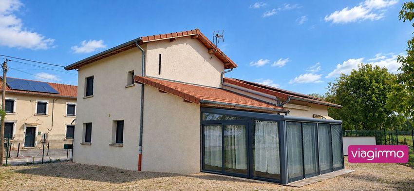 Image Façade à  maison individuelle de Saint-Victor-de-Cessieu