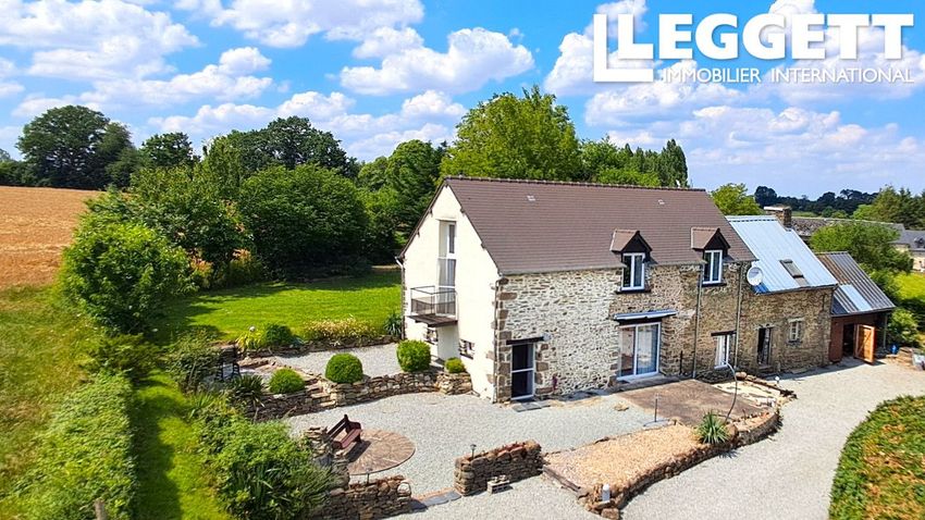 Image Façade à  propriété agricole de Chevaigné-du-Maine