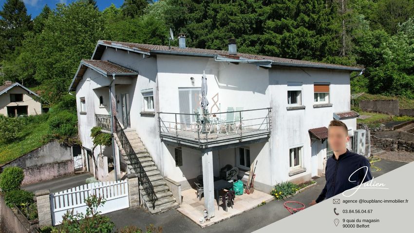 Image Façade à  maison individuelle de Champagney