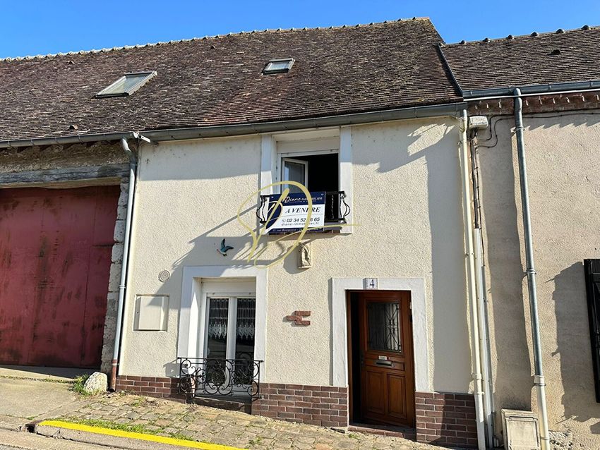 Image Façade à  maison mitoyenne de Gallardon