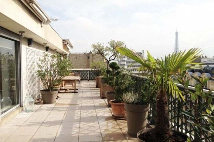 Image Terrasse à appartement de Porte Dauphine