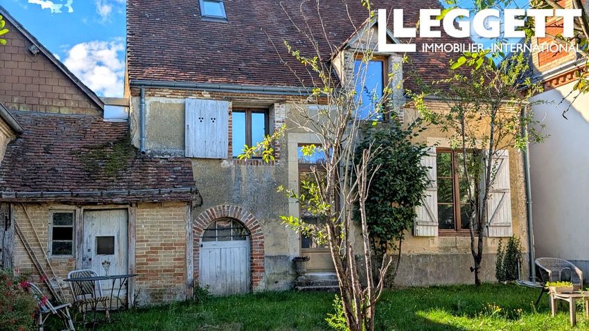 Image Façade à  maison de village de Saint-Maixent