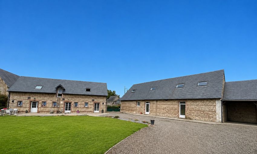 Image Façade à  maison individuelle de Bénouville
