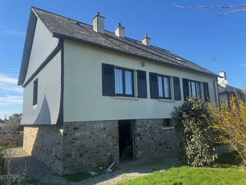 Image Façade à  maison individuelle de Martigné-Ferchaud