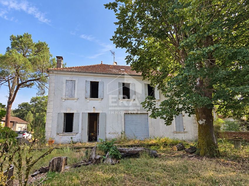 Image Façade à  maison individuelle de Saint-Paul-en-Born