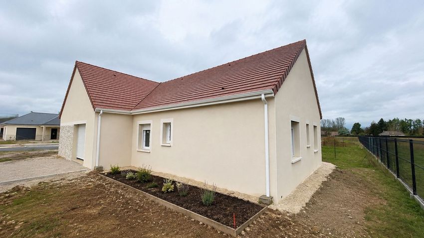 Image Façade à  maison individuelle de Le Controis-en-Sologne