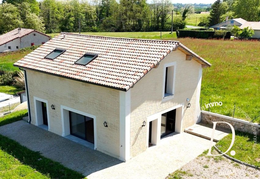 Image Façade à  maison individuelle de Saint-Geours-d'Auribat