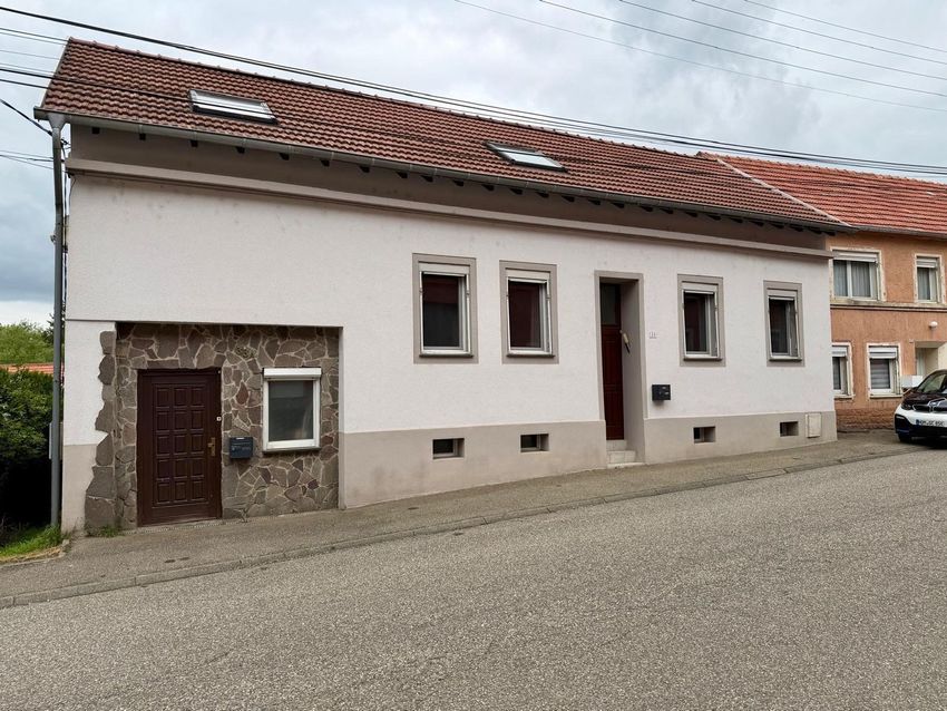 Image Façade à  maison individuelle de Wœlfling-lès-Sarreguemines