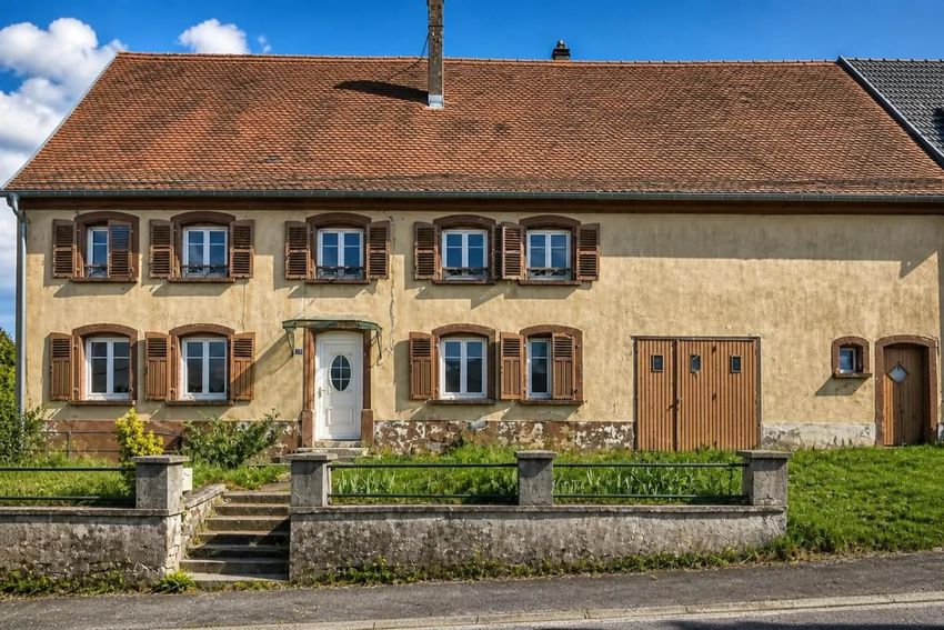 Image Façade à  maison de village de Goetzenbruck