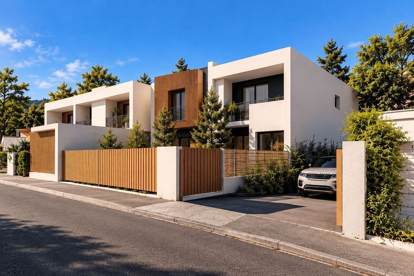 Image Façade à  maison individuelle de Chamalières