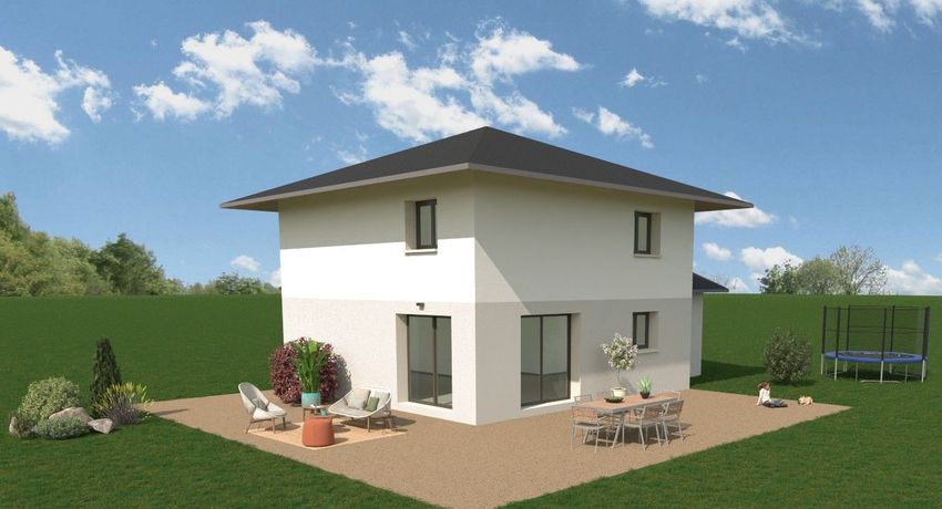 Image Façade à  maison individuelle de Étercy