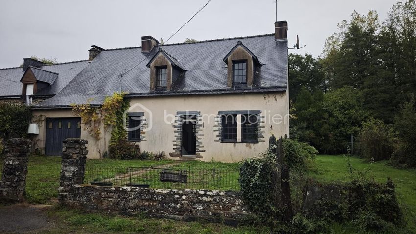 Image Façade à  maison individuelle de La Gacilly