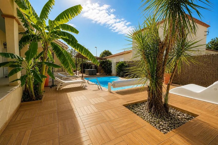Image Piscine à  maison individuelle de Villeneuve-de-la-Raho