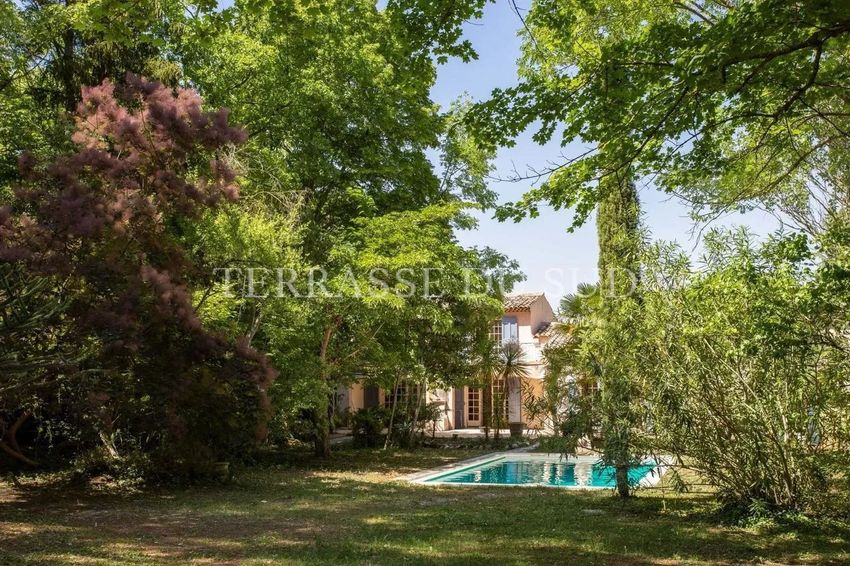 Image Jardin à  maison individuelle de Aix-en-Provence