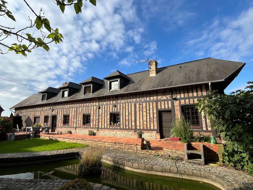 Image Façade à  maison individuelle de Touffreville-la-Corbeline