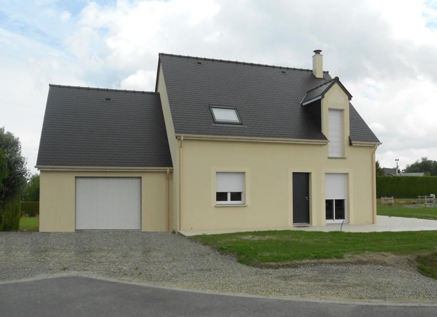 Image Façade à  maison individuelle de Écuillé