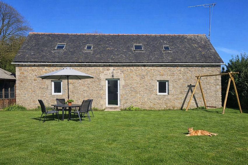 Image Façade à  maison individuelle de Glomel