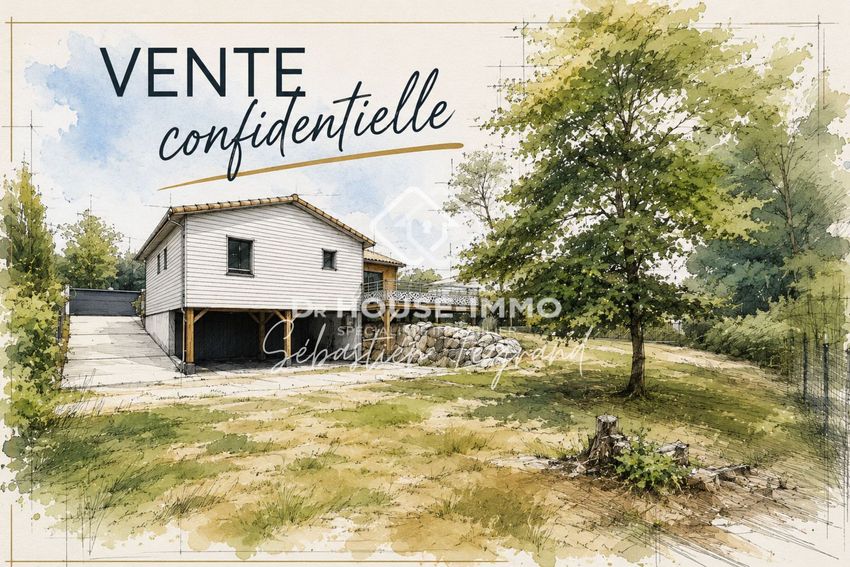 Image Façade à  villa de Le Pian-Médoc
