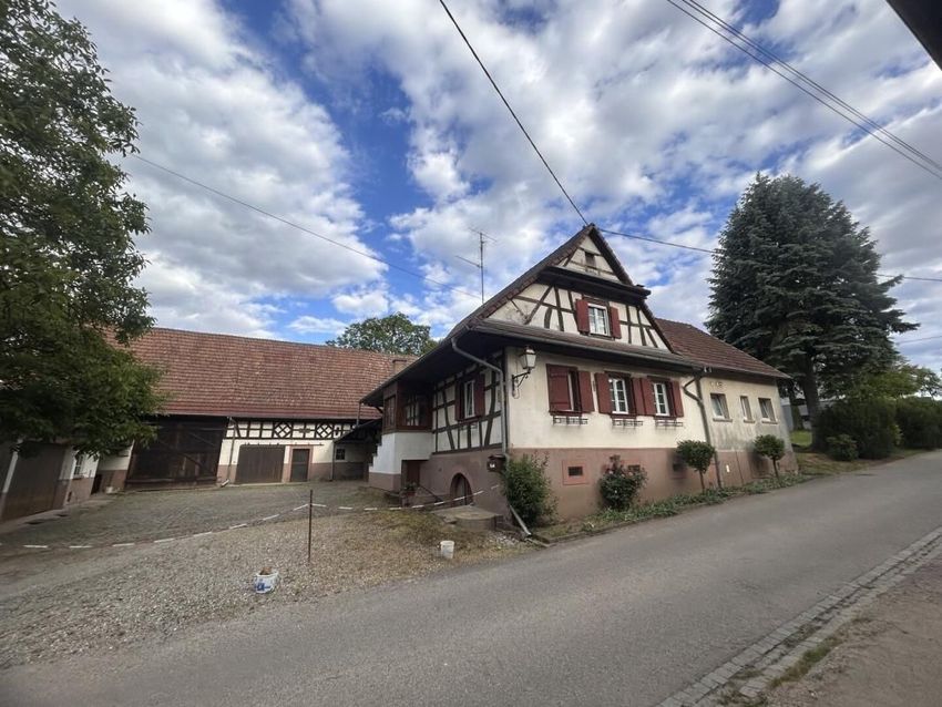 Image Façade à  maison de village de Cleebourg