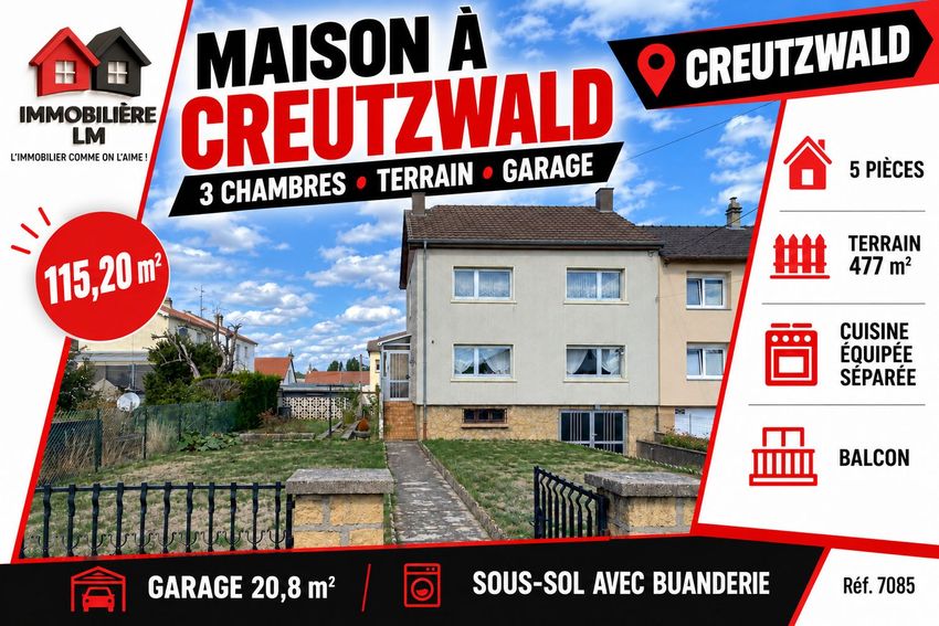 Image de  maison individuelle à Creutzwald