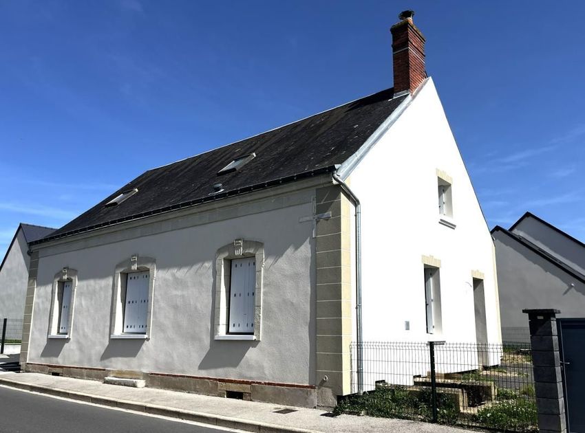 Image Façade à  maison individuelle de Sonzay