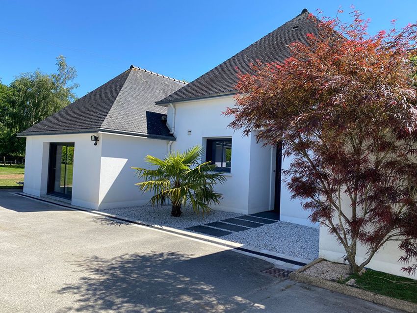 Image Façade à  maison individuelle de Plescop