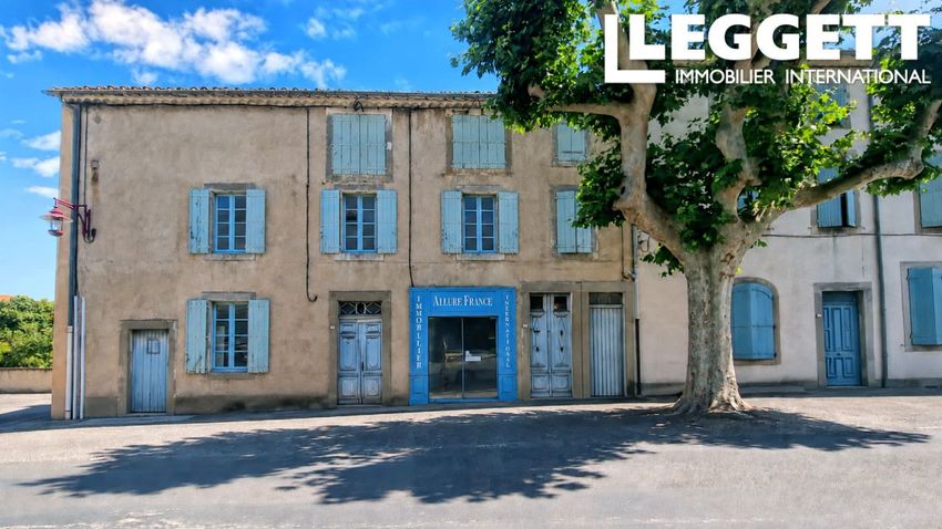 Image Vue à  maison de village de Caunes-Minervois