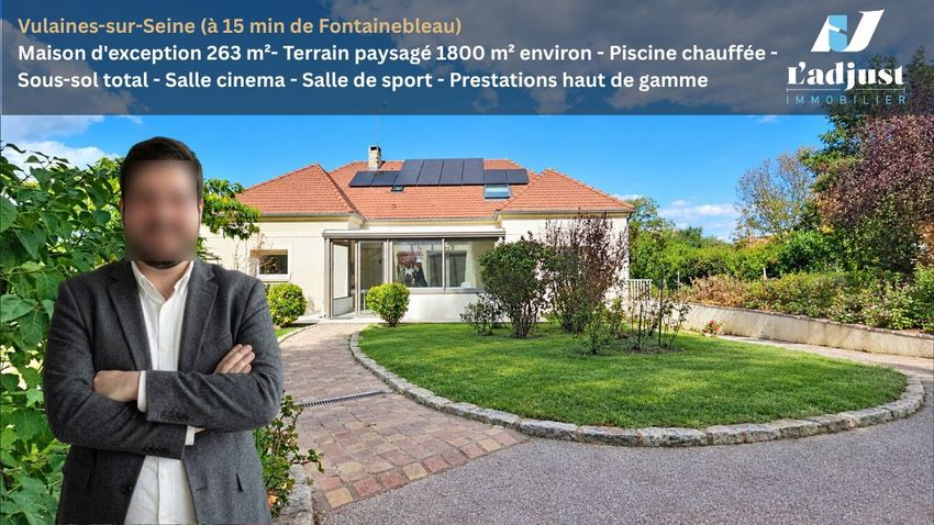 Image Façade à  maison individuelle de Vulaines-sur-Seine