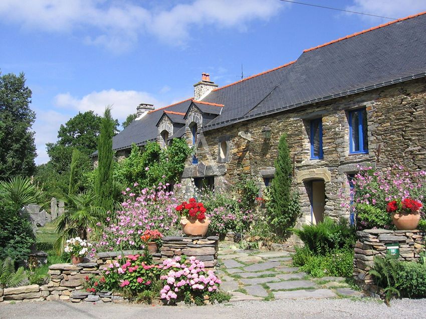 Image Façade à  maison individuelle de La Gacilly