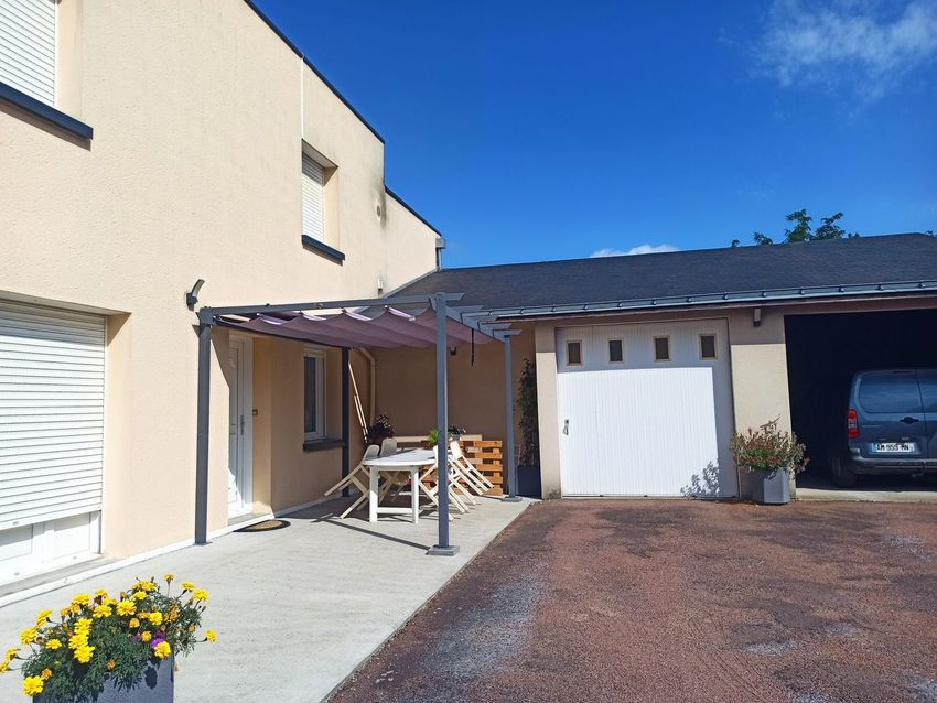 Image Façade à  maison individuelle de Beaucouzé