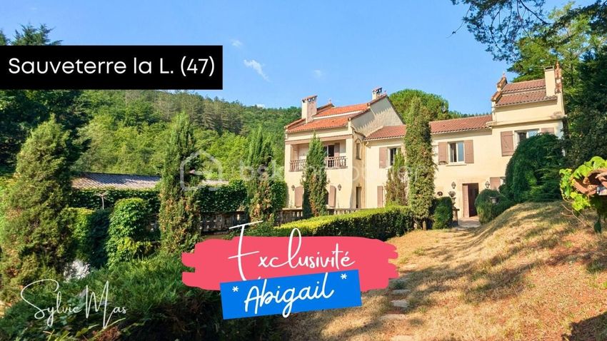 Image Façade à  propriété agricole de Sauveterre-la-Lémance