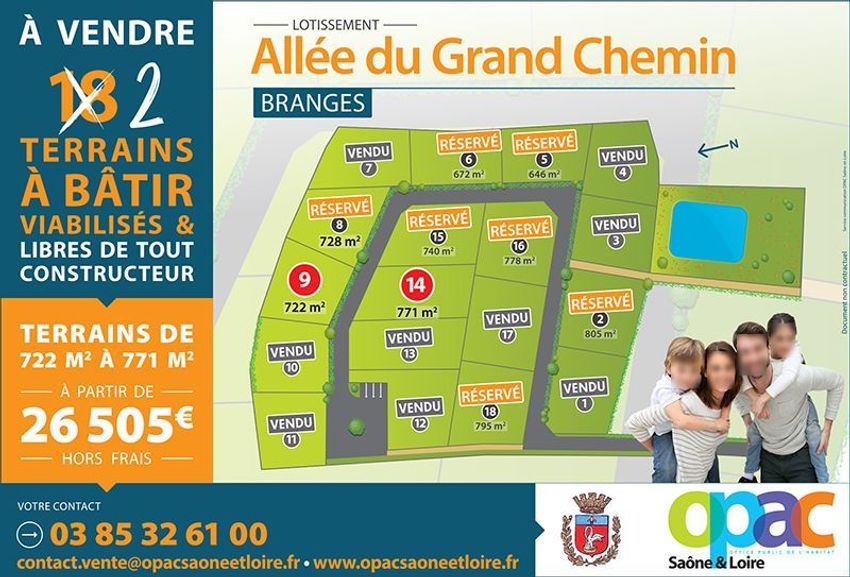 Image de terrain à Branges
