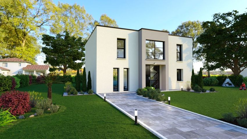 Image Façade à  maison individuelle de Vulaines-sur-Seine
